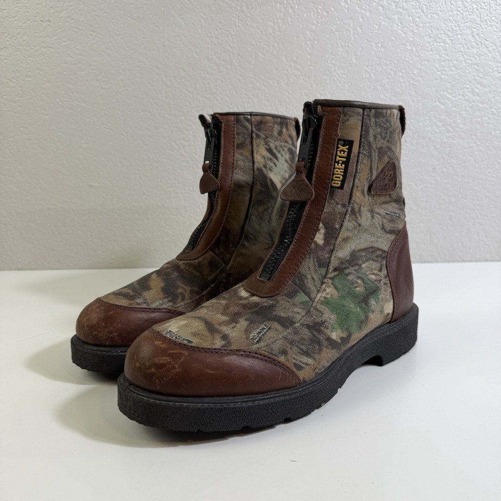 Rocky 8" Bigmouth Gore-Tex Camo Boots Men's 10EW